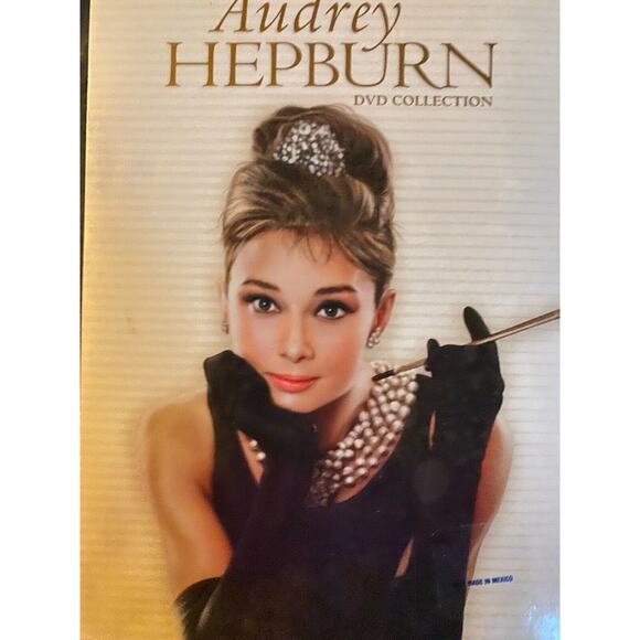 NWT Audrey Hepburn 3 DVD Collection Roman Holiday Sabrina Breakfast at Tiffany - Picture 1 of 5